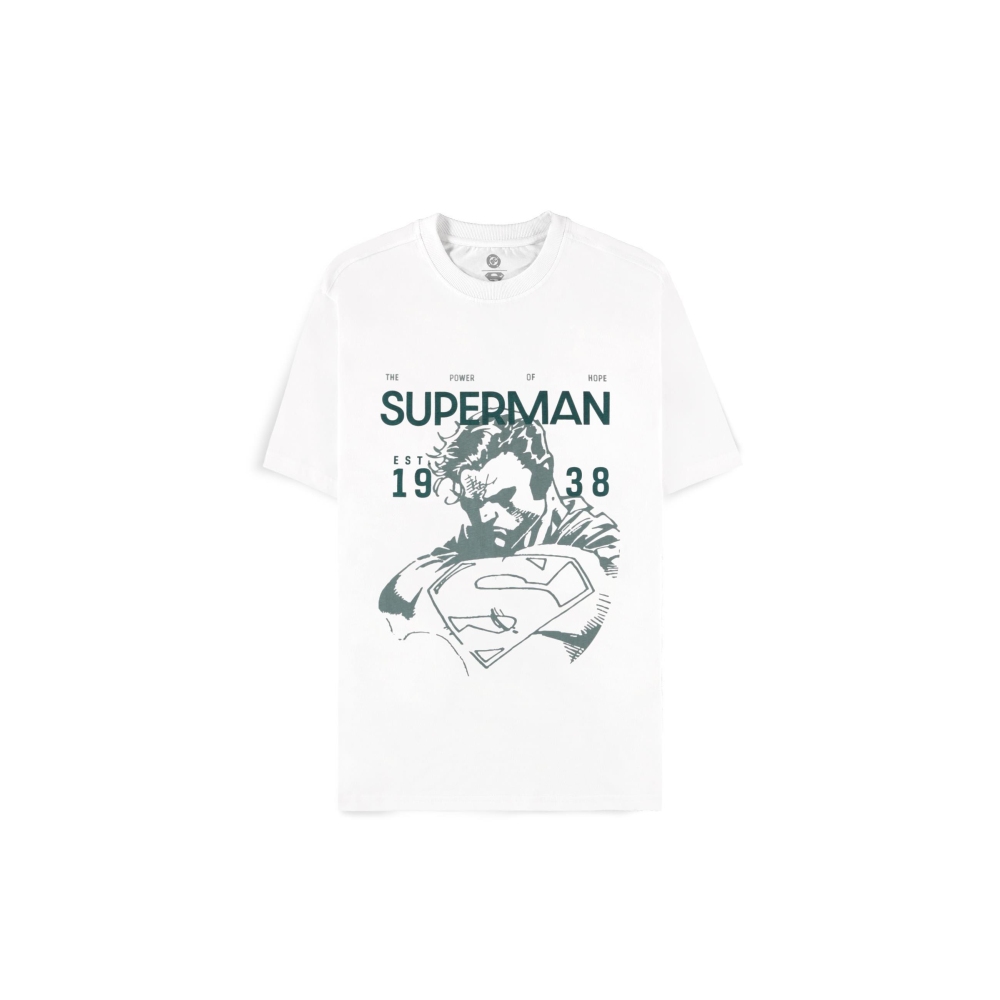 DC Comics Superman - Hope Tshirt Homme - Blanc